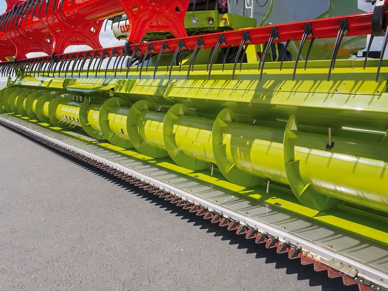 248808_27 Particolare della lama di taglio MAXFLEX 930 e della coclea convogliatrice.