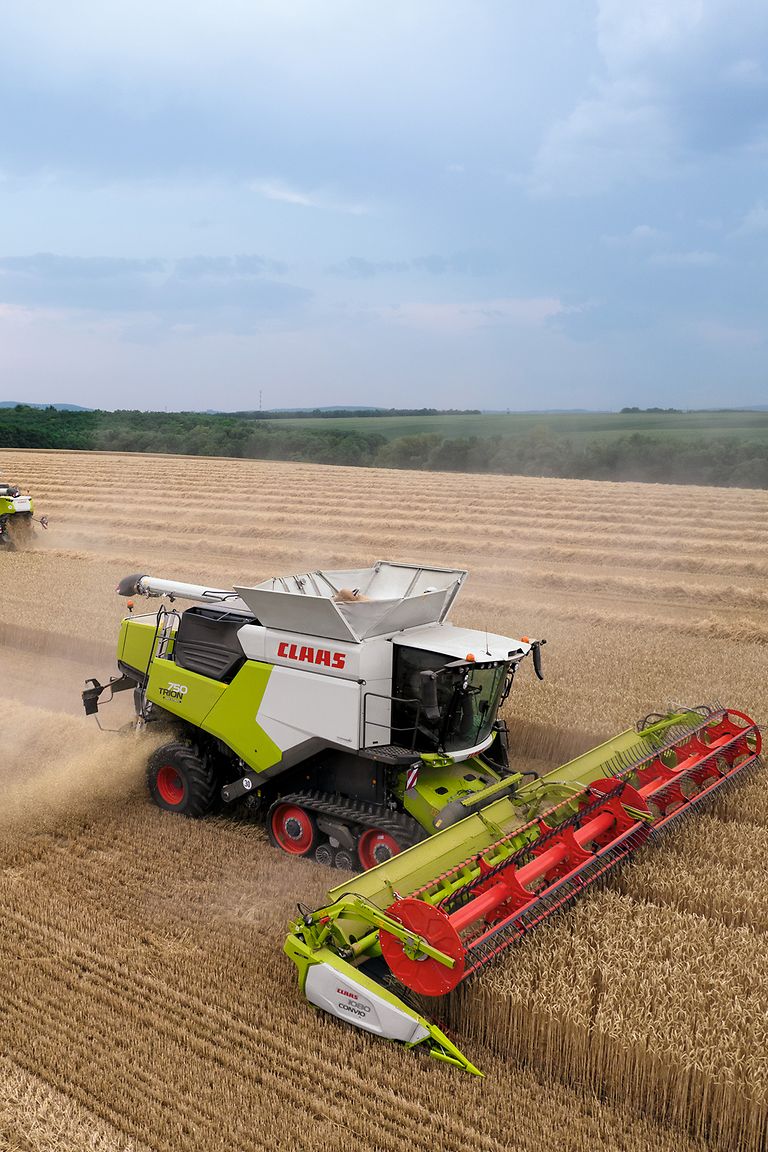 432684_27 TRION 750 novāc kviešus ar CONVIO 1080.